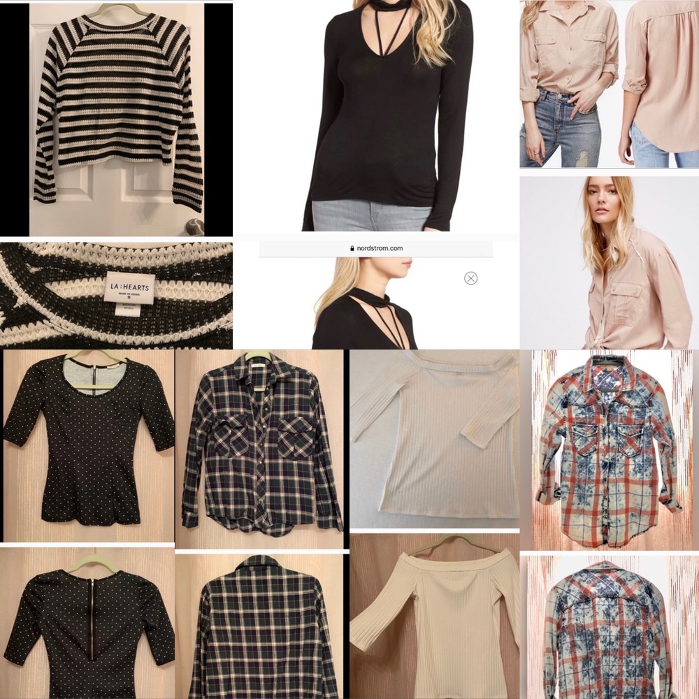 7 Tops/Blouses/Button Downs